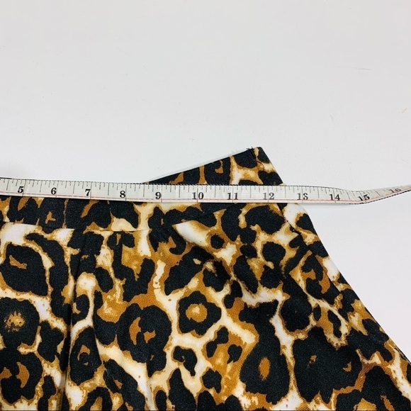 U2B S leopard print skater skirt - Picture 3 of 4